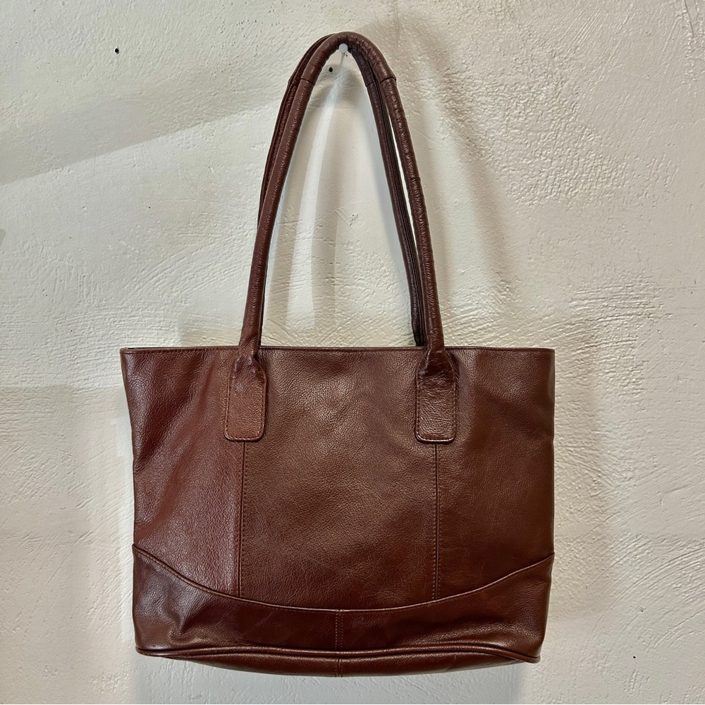 Amen Leather Tote Bag